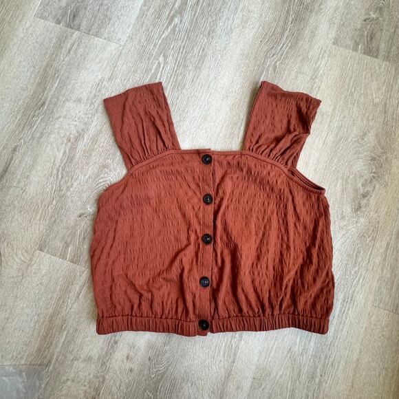 Madewell Tops - Madewell Button Tank - Size M